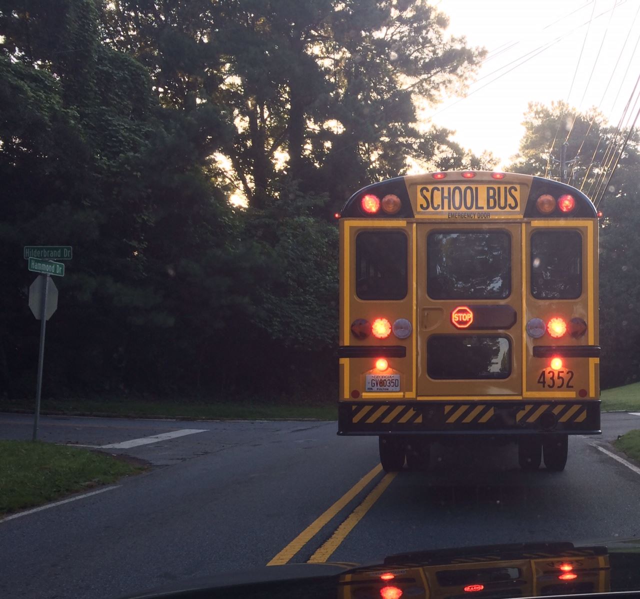 Passing School Bus Charges in Georgia